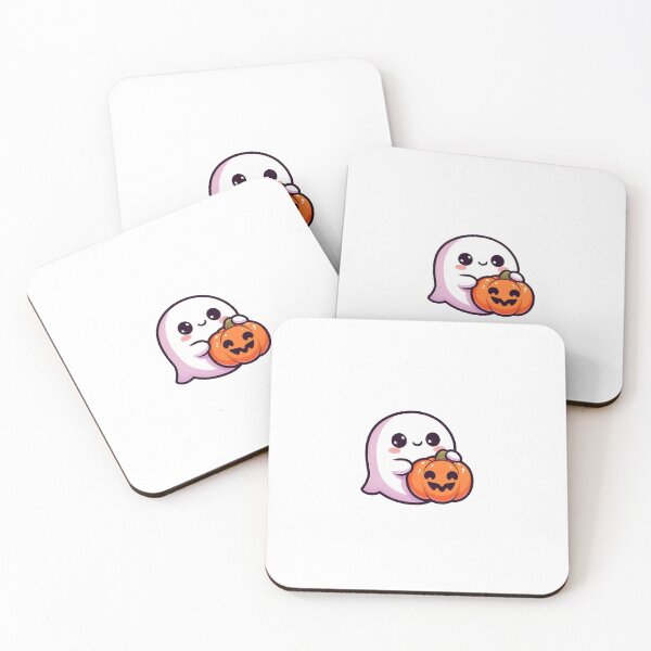 Item preview, Halloween Chibi Sticker Ghost designed and sold by joaomonteiroART.