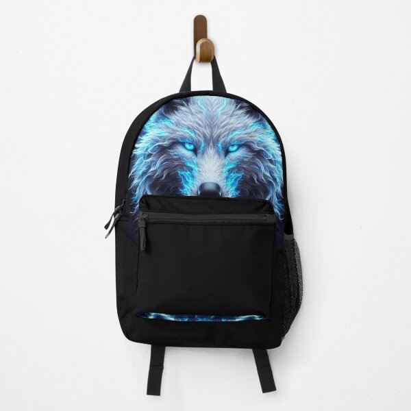 Item preview, Ice Wolf Face Scary Eyes Blue Skin  designed and sold by Yas_oma.