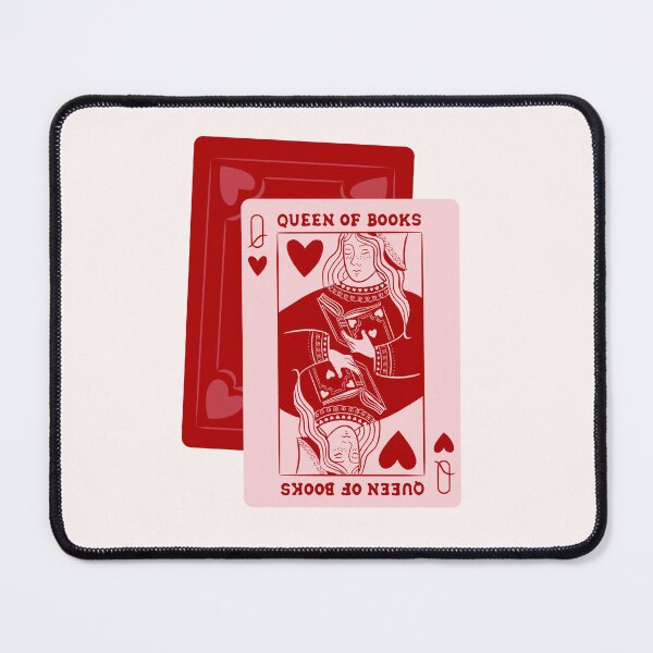 Item preview, Queen Of Books Bookish Playing Card designed and sold by BRoseCreations.