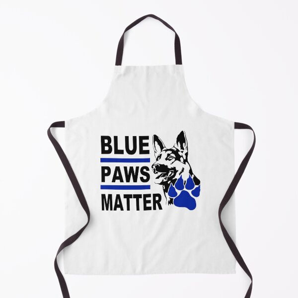 Item preview, Blue Paws Matter; Police Dog; designed and sold by StickerApe.