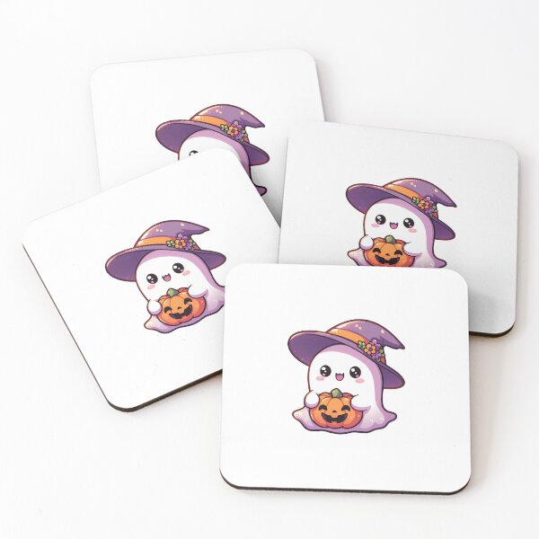 Item preview, Halloween Chibi Sticker Ghost designed and sold by joaomonteiroART.