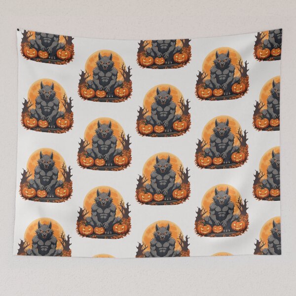 Item preview, Halloween Cartoon Werewolf designed and sold by Krieghorn.