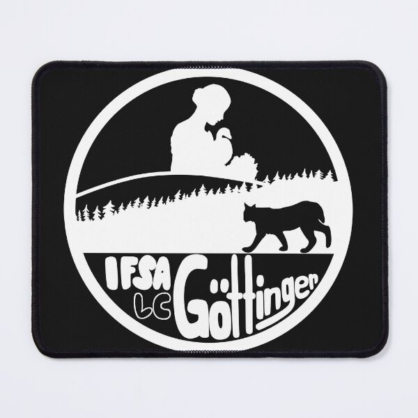 Item preview, Logo white with transparent background designed and sold by IFSA LC Goettingen.