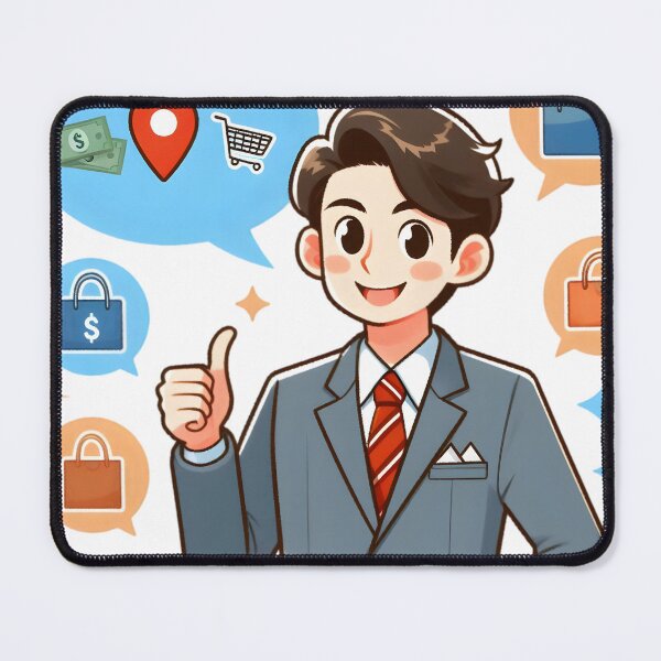 Item preview, Salesman is best man around us . designed and sold by vectorillus.