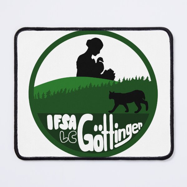 Item preview, Logo transparent background with white font designed and sold by IFSA LC Goettingen.