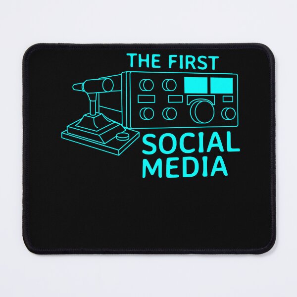 Item preview, First Social Media Radio Amateur designed and sold by MooonTees.