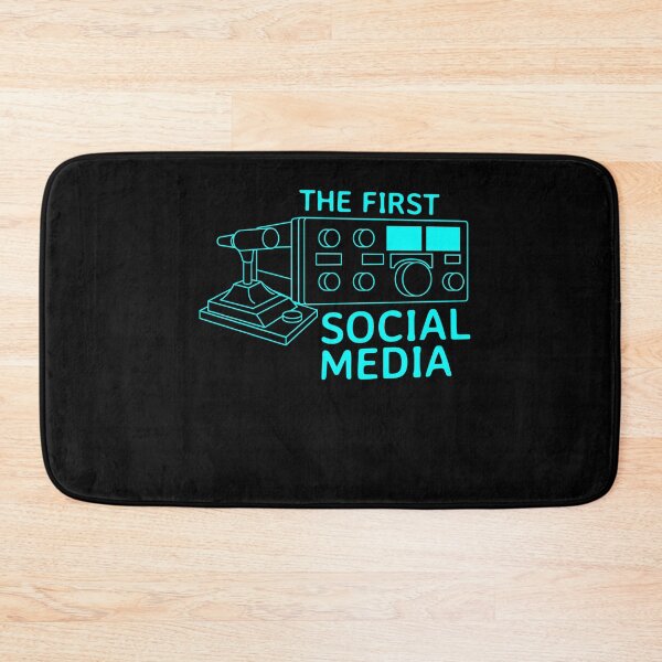 Item preview, First Social Media Radio Amateur designed and sold by MooonTees.