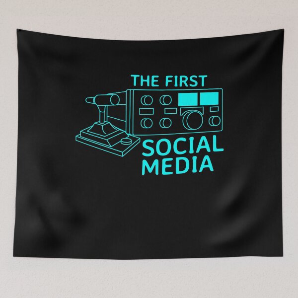 Item preview, First Social Media Radio Amateur designed and sold by MooonTees.