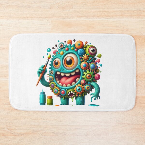 Item preview, Funny Alien-looking Monster designed and sold by pinkycherry.