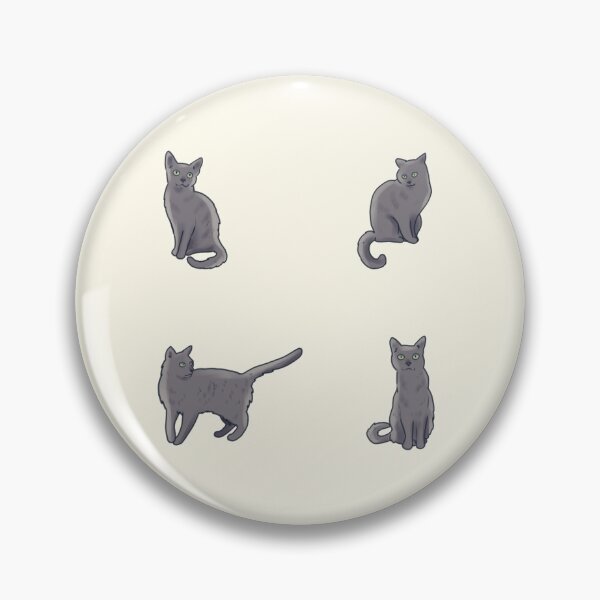 Item preview, Cute Russian Blue cat  designed and sold by Artofmayara.