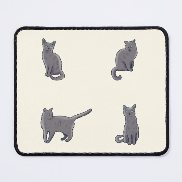 Item preview, Cute Russian Blue cat designed and sold by Artofmayara.
