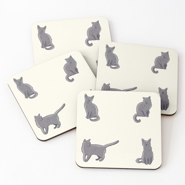 Item preview, Cute Russian Blue cat  designed and sold by Artofmayara.