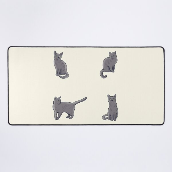 Item preview, Cute Russian Blue cat  designed and sold by Artofmayara.