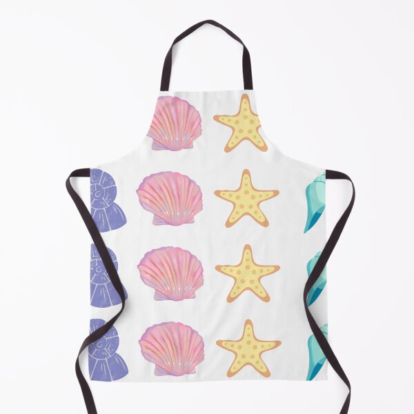 Item preview, Seashells Purple Pink Yellow Blue Pastel Design SolaAndSoli designed and sold by SolaAndSoli.