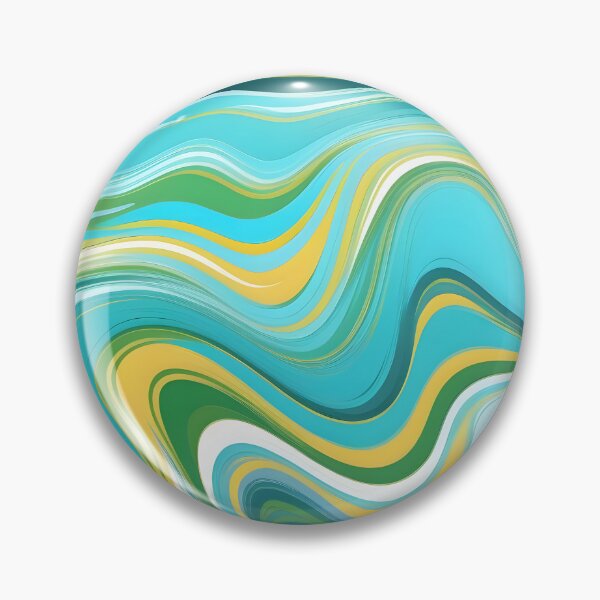 Item preview, Groovy Liquid Pastel Swirls Abstract Lines Pattern Modern Retro Art 4 of 4 designed and sold by Beachy.