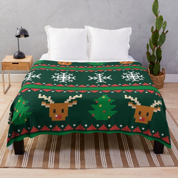 Item preview, Christmas pattern pixel, reindeer designed and sold by Mauswohn.