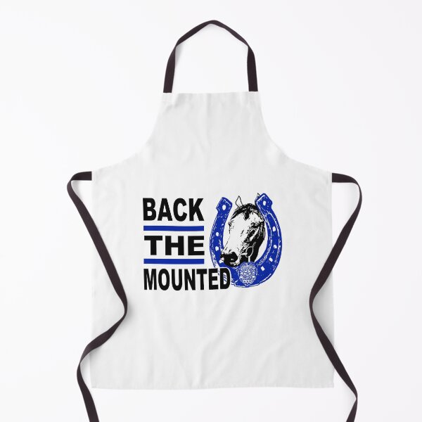 Item preview, Back The Mounted Patrol; Police Horse; designed and sold by StickerApe.