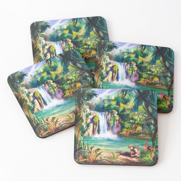 Item preview, Hidden Waterfall Oasis designed and sold by FamilyT-Tales.