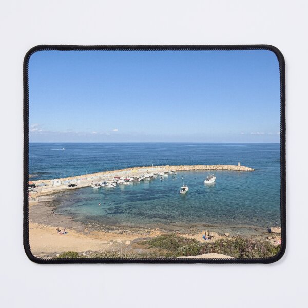 Item preview, st-george's-harbour-cyprus blue sky designed and sold by kathleenjean.