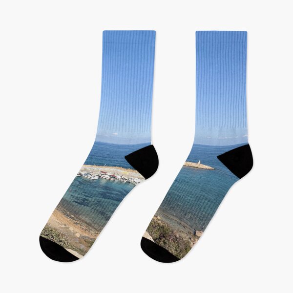 Item preview, st-george's-harbour-cyprus blue sky designed and sold by kathleenjean.