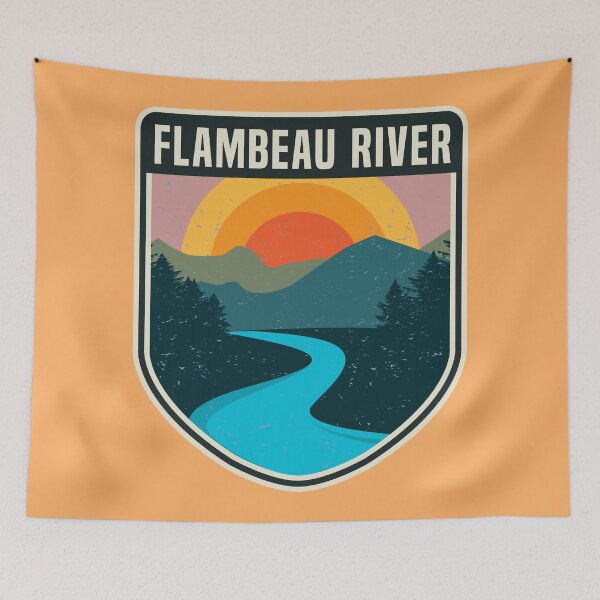 Item preview, Flambeau River, Wisconsin designed and sold by studio838.
