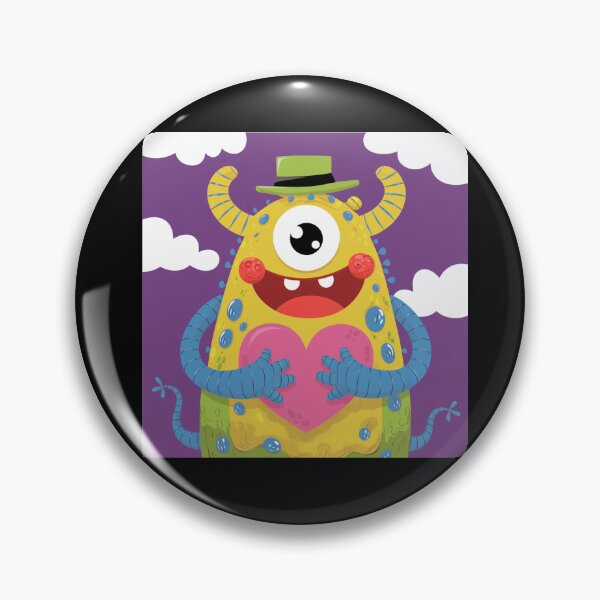 Artikelvorschau, Liebe lustiges buntes fremdartig aussehendes Monster entworfen und verkauft von pinkycherry.