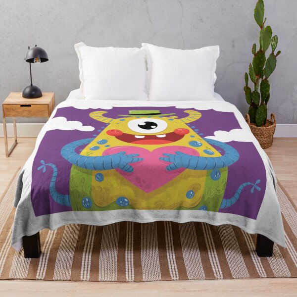 Item preview, Love Funny Colorful Alien-looking Monster designed and sold by pinkycherry.