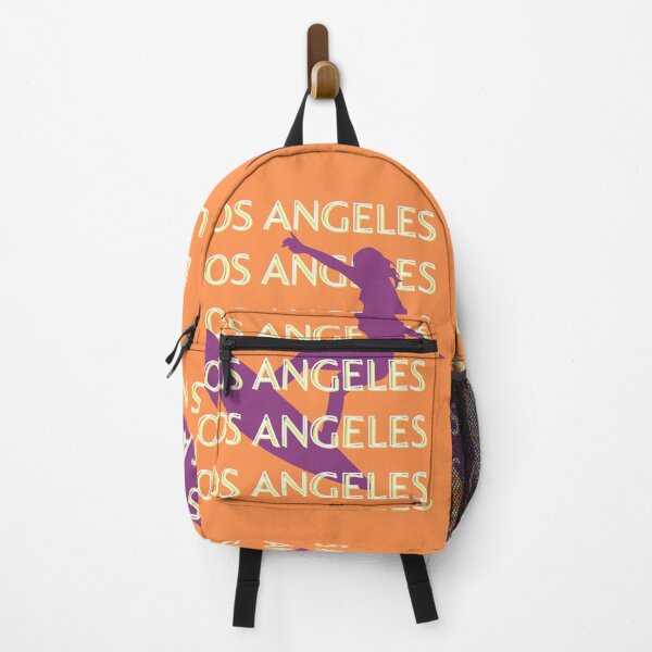 Item preview, Los Angeles Travel Art, California, Travel Art, Surf Lovers, Orange designed and sold by Magic Love Art Print.