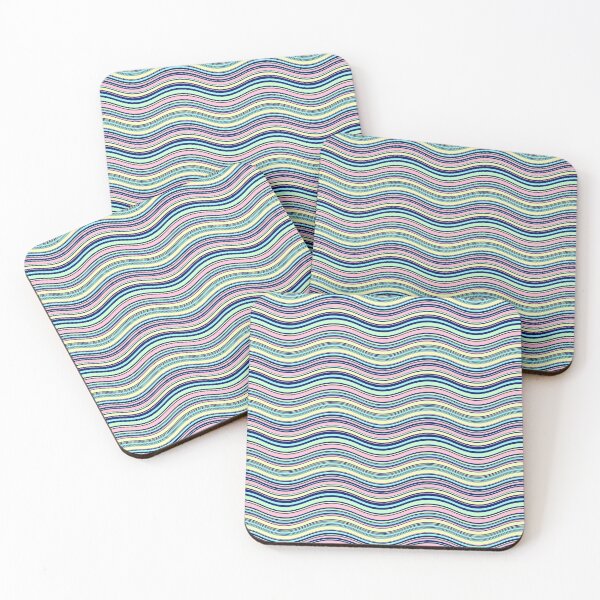 Item preview, Multicolor Waves Pattern designed and sold by ytdream.