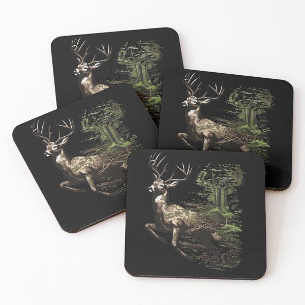 Item preview, A deer breaks through the forest designed and sold by PursuitOutdoors.