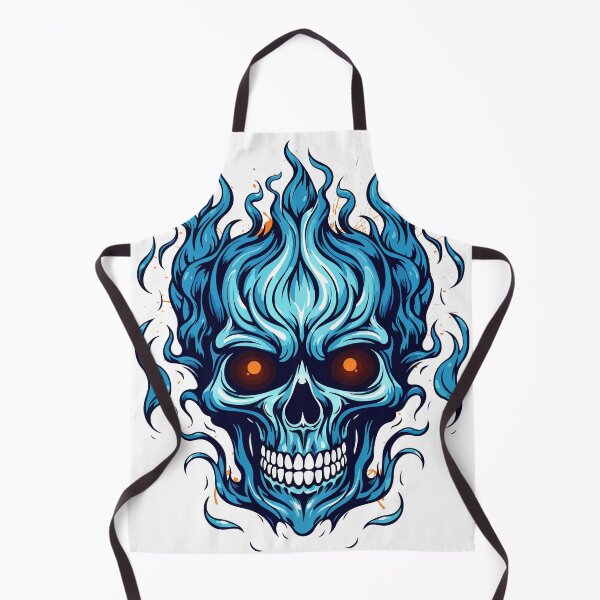 Item preview, Blue Burning Head designed and sold by Mrblue11.