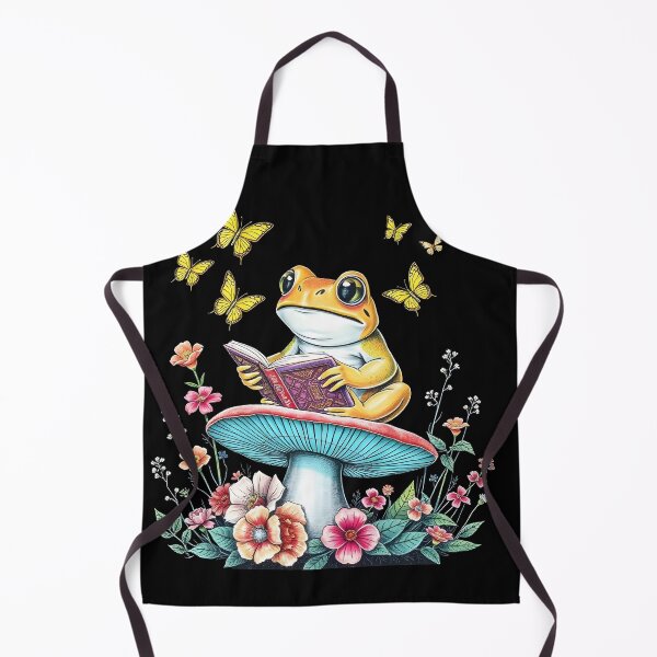 Item preview, Bookworm Frog - Tales on a Toadstool designed and sold by Anniebuh.