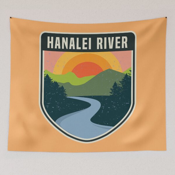 Item preview, Hanalei River, Hawaii designed and sold by studio838.