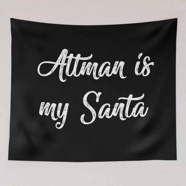 Item preview, Altman is My Santa - OpenAI Inspired Christmas designed and sold by Code  Monkeys.