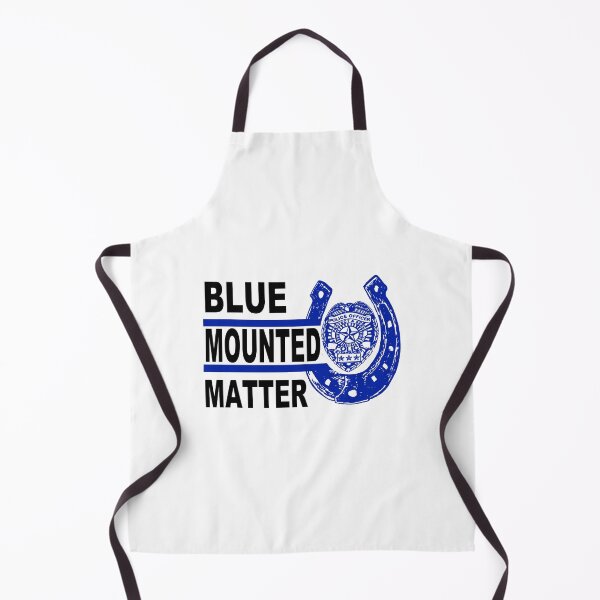 Item preview, Blue Mounted Live Matter; Police Horse; designed and sold by StickerApe.
