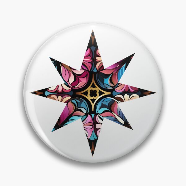 Item preview, Geometric Motif Love Friendship Connection Star designed and sold by G-M-Designs.