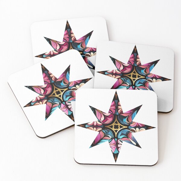 Item preview, Geometric Motif Love Friendship Connection Star designed and sold by G-M-Designs.