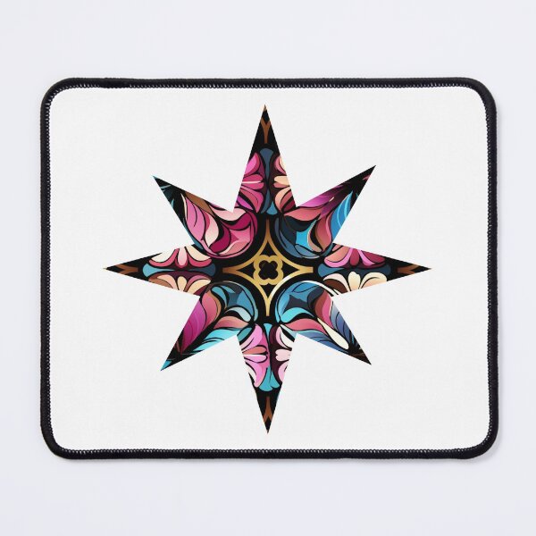 Item preview, Geometric Motif Love Friendship Connection Star designed and sold by G-M-Designs.