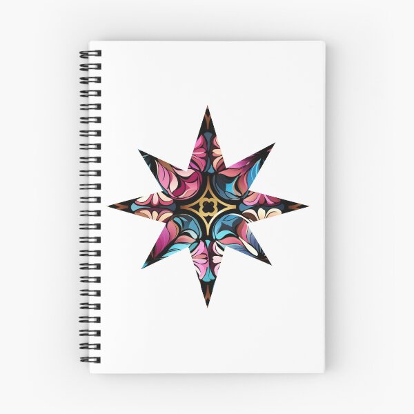 Item preview, Geometric Motif Love Friendship Connection Star designed and sold by G-M-Designs.