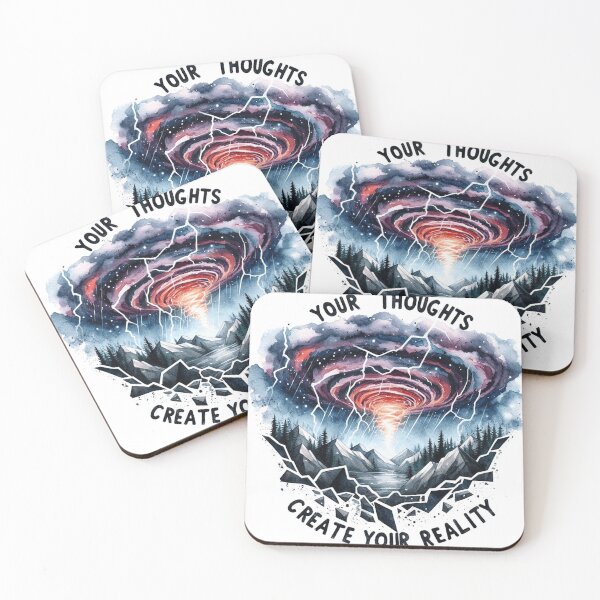 Item preview, Your Thoughts Create Your Reality designed and sold by erkinmaddison.