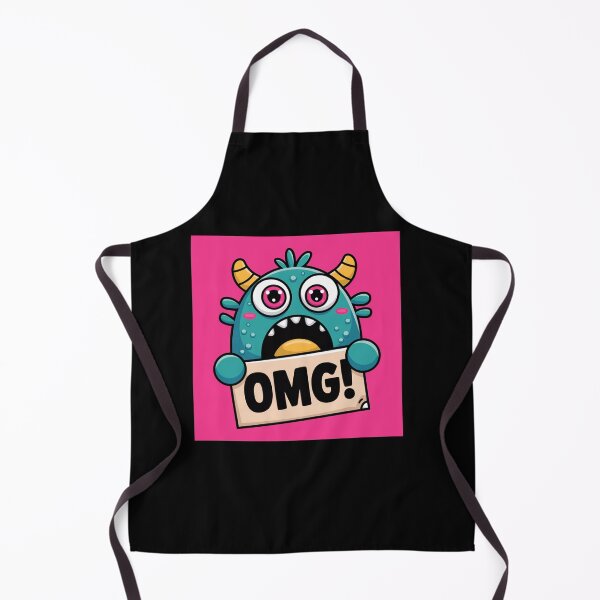 Item preview, Cute OMG Funny Alien-looking Monster designed and sold by pinkycherry.