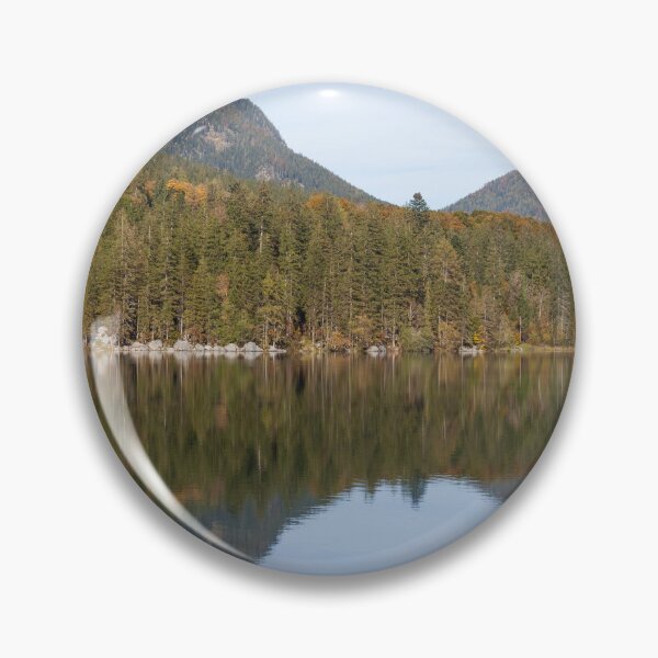 Item preview, Mountains with forest and trees at Hintersee in autumn, Ramsau, Berchtesgaden designed and sold by Torsten  Krüger.