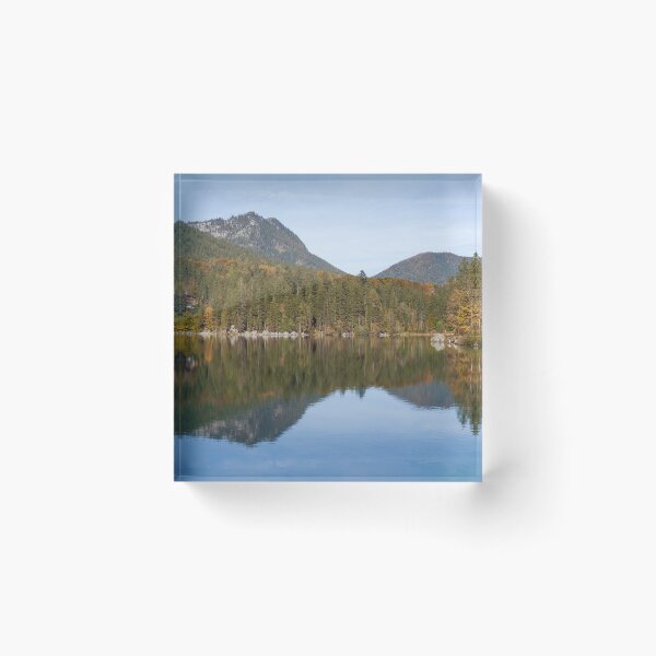 Item preview, Mountains with forest and trees at Hintersee in autumn, Ramsau, Berchtesgaden designed and sold by Torsten  Krüger.