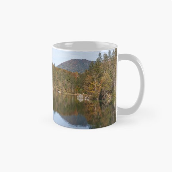 Item preview, Mountains with forest and trees at Hintersee in autumn, Ramsau, Berchtesgaden designed and sold by Torsten  Krüger.