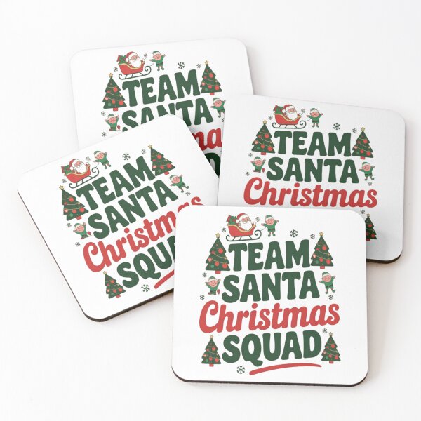 Item preview, Team Santa Christmas Squad  designed and sold by bittucreates.
