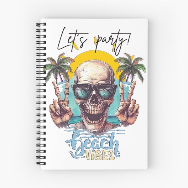 Item preview, Skull Beach Vibes designed and sold by SkullTroops.