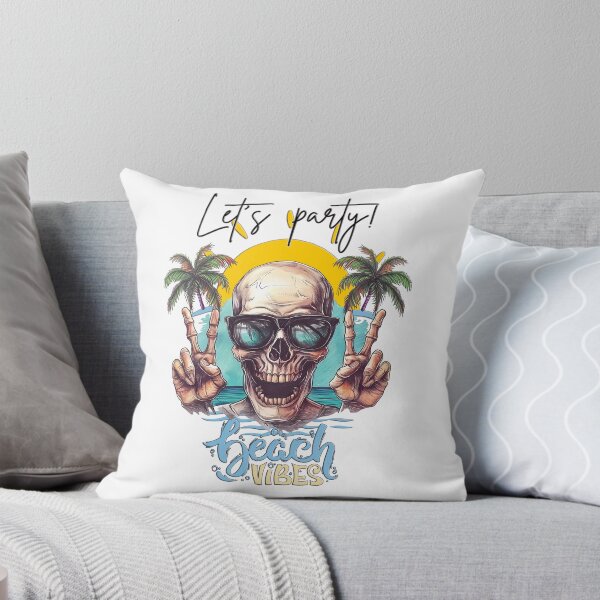 Item preview, Skull Beach Vibes designed and sold by SkullTroops.