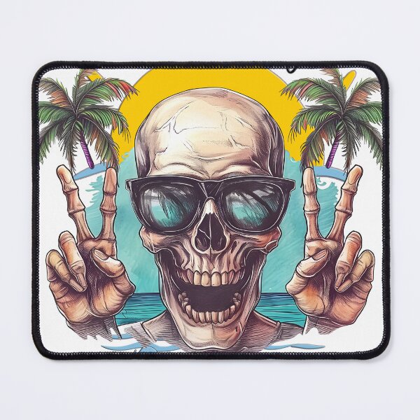 Item preview, Skull Beach Vibes designed and sold by SkullTroops.