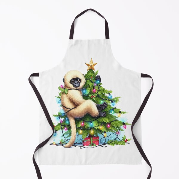 Item preview, Christmas Gibbon designed and sold by erkinmaddison.