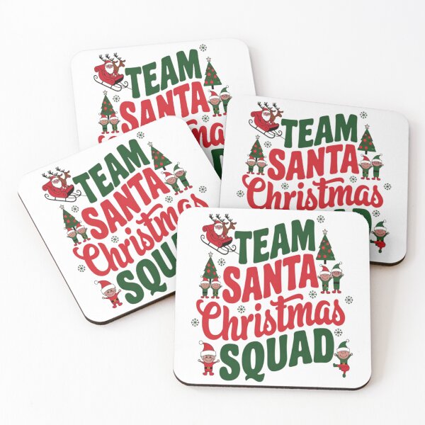 Item preview, Team Santa Christmas Squad  designed and sold by bittucreates.